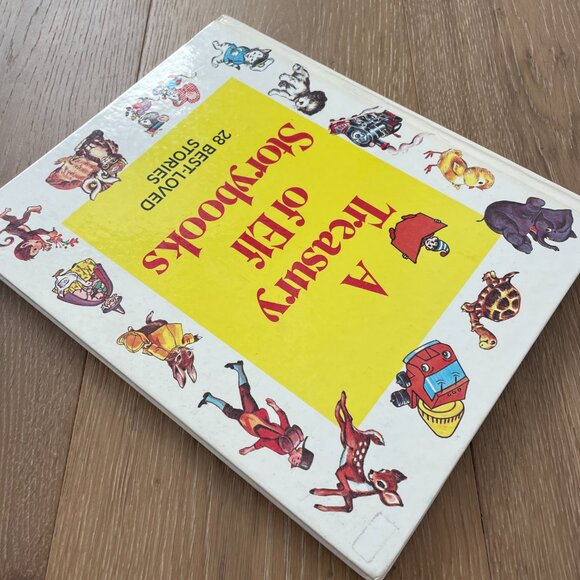Vintage A Treasury of Elf Storybooks Book 1979 28 Best Loved Stories Bedtime - Picture 5 of 16
